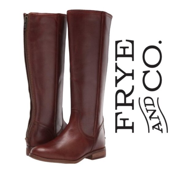 Frye Equestrian Leather Riding Boots Size 6.5 - Picture 1 of 11